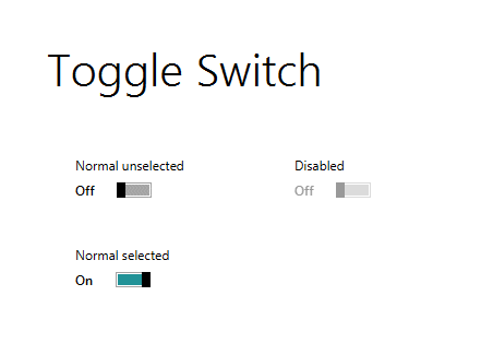 Toggle Switch control JMetro light theme, Java, JavaFX theme, inspired by Microsoft Metro (now named Fluent Design)